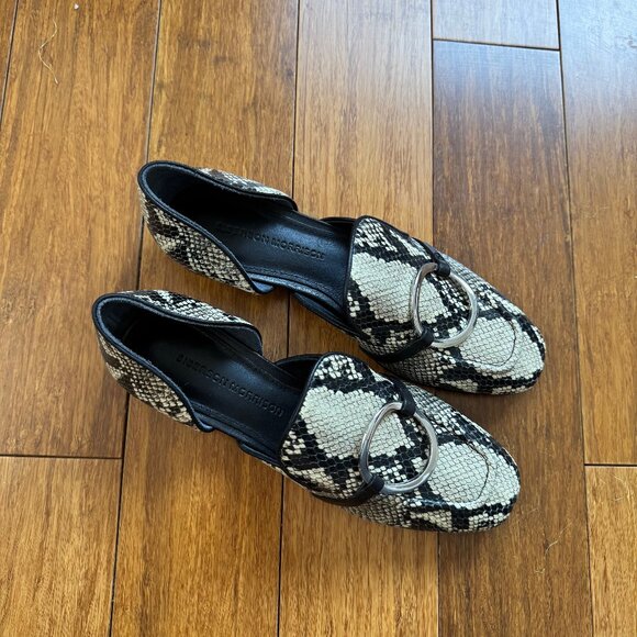 Sigerson Morrison animal print flats, size 37.5 (US 7.5) - Picture 2 of 10